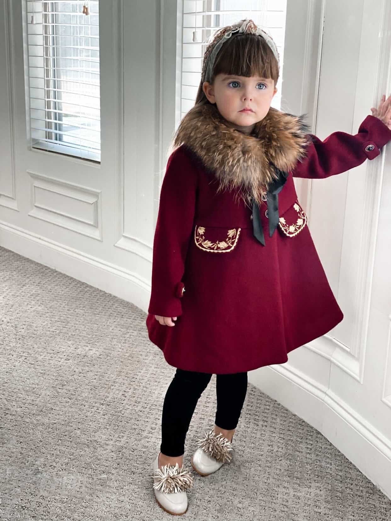 The Empress Wool Coat - Petite Maison Kids