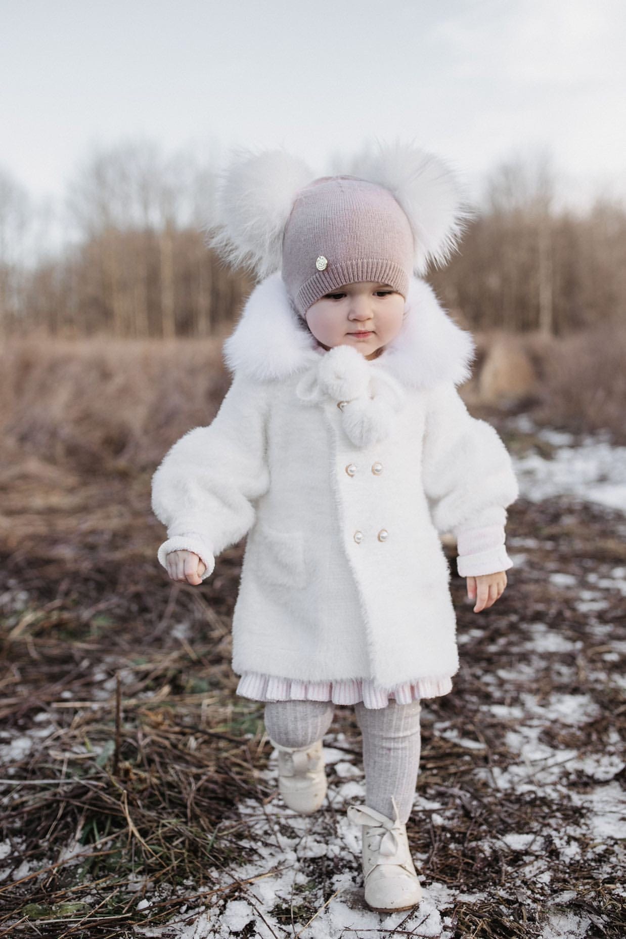 Milana Victoria Sweater Coat | White