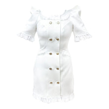 Womens | Tuxedo Mom Dress | White