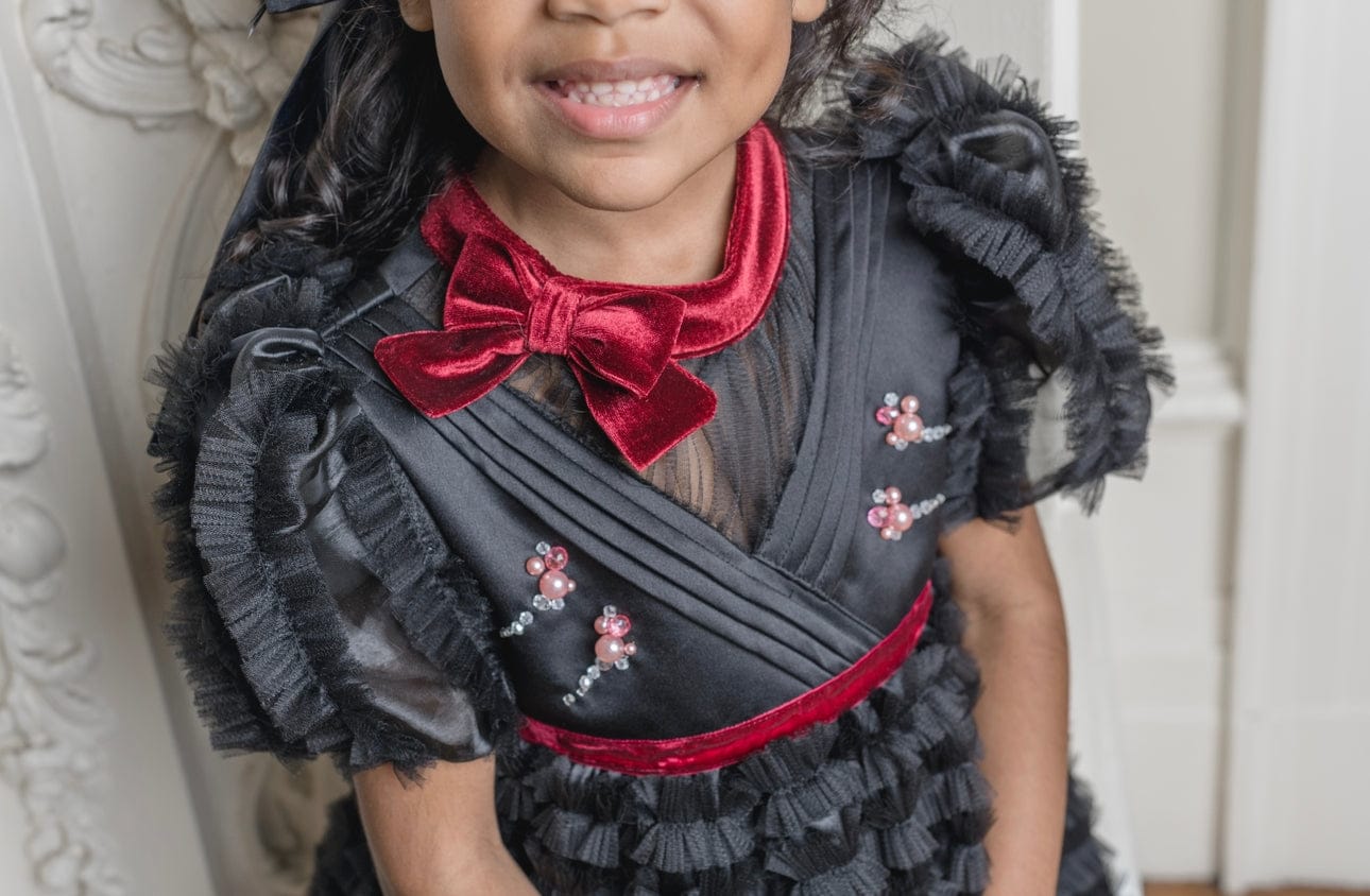 Girl | Kylie Tulle and Organza Dress | Black