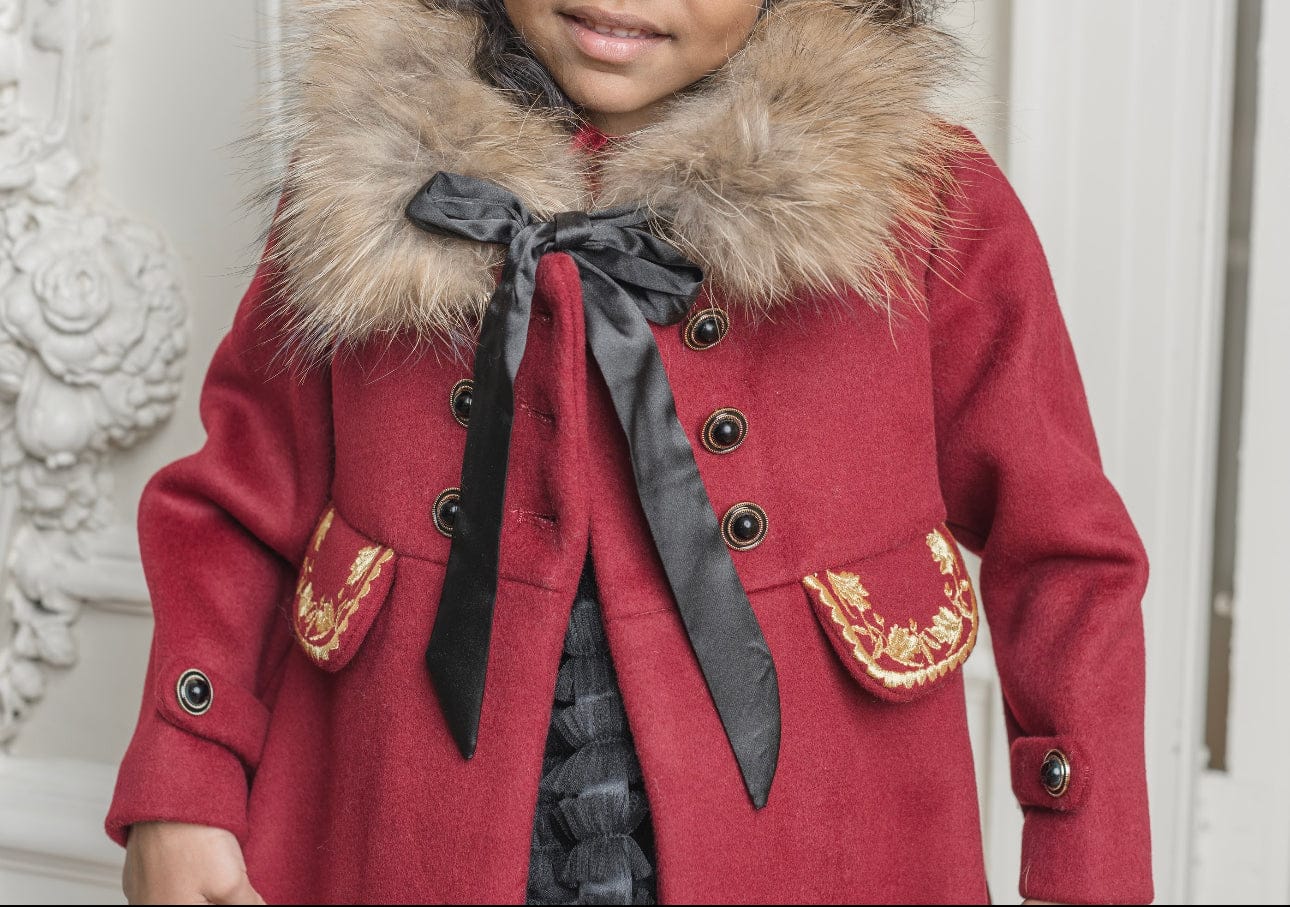 The Empress Wool Coat - Petite Maison Kids