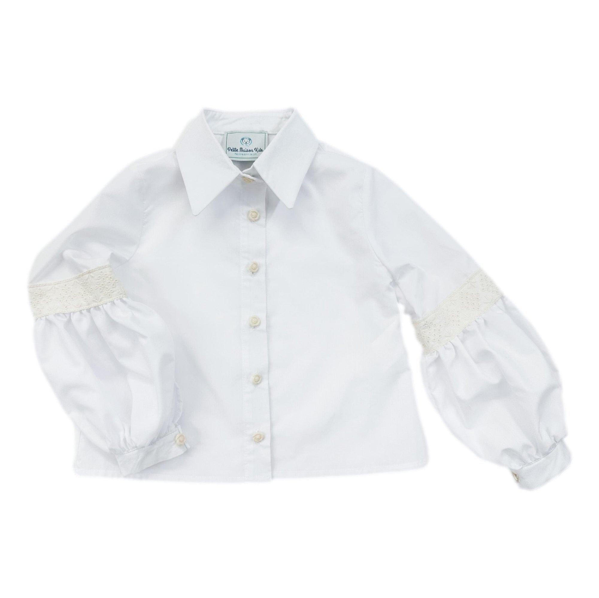 Baby Girls | Herringbone Dress and Blouse Set | Brown