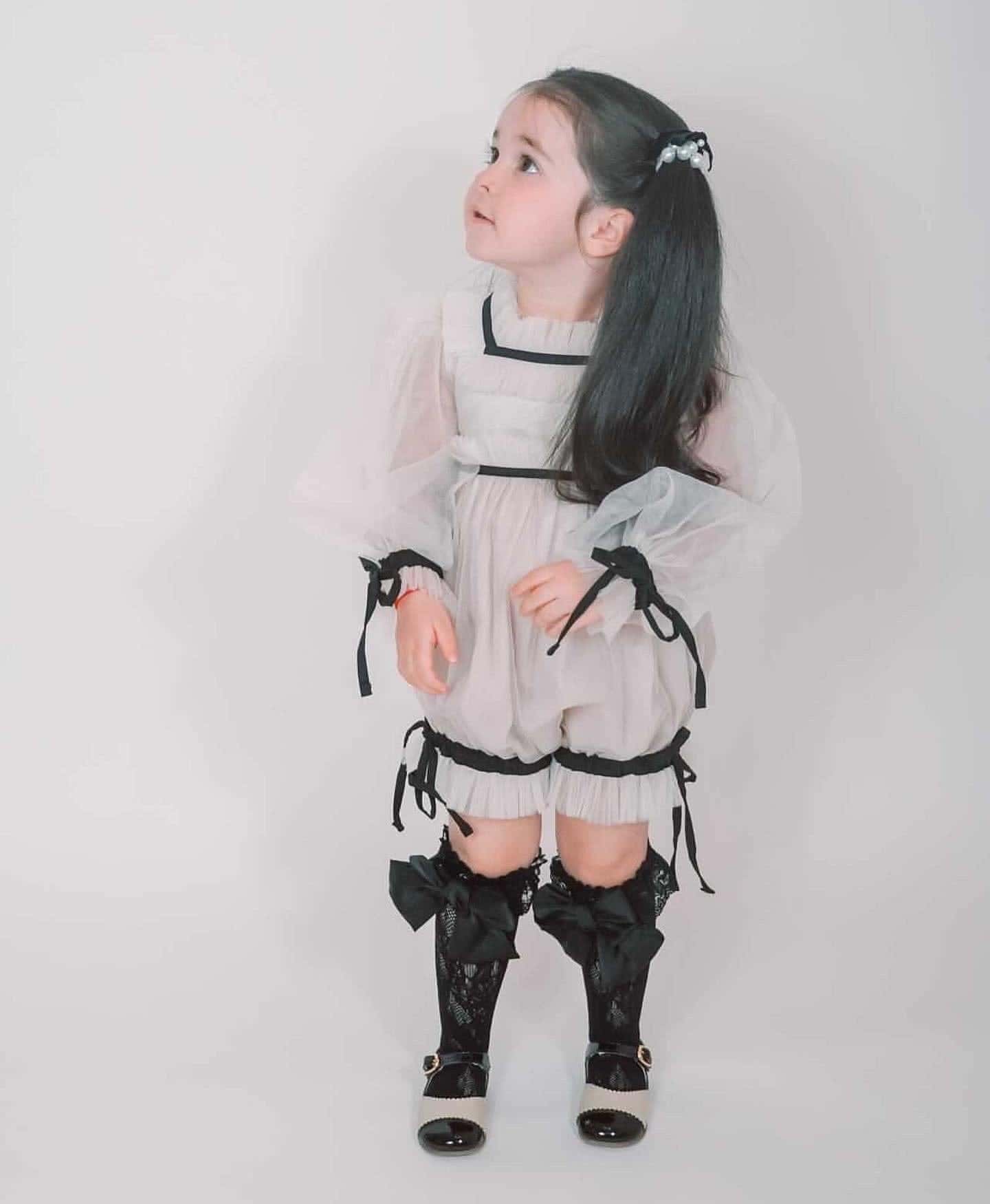 Coco Pearl Hair Scunchie - Petite Maison Kids