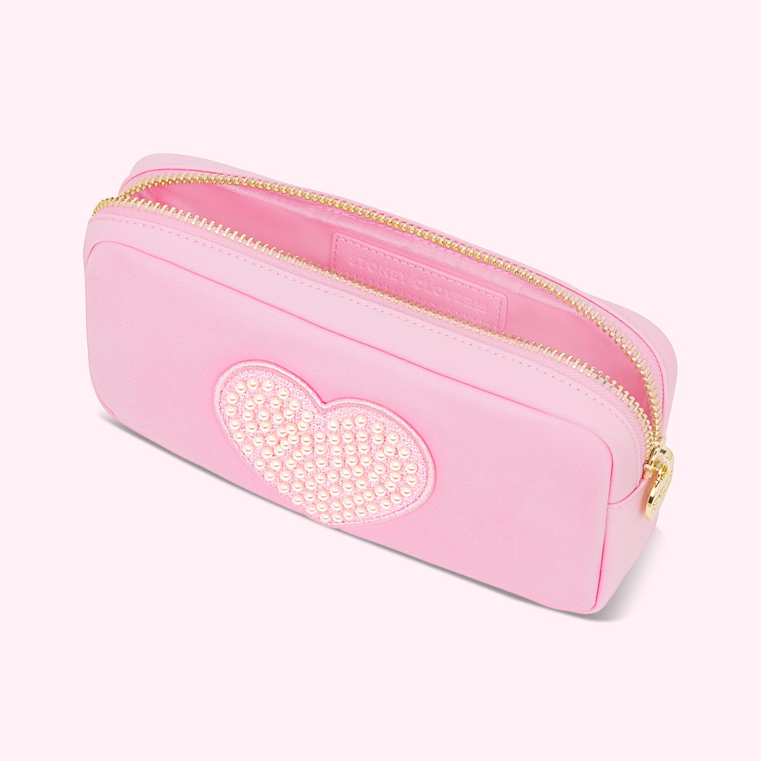 Jumbo Heart Small Pouch | Flamingo