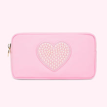 Jumbo Heart Small Pouch | Flamingo