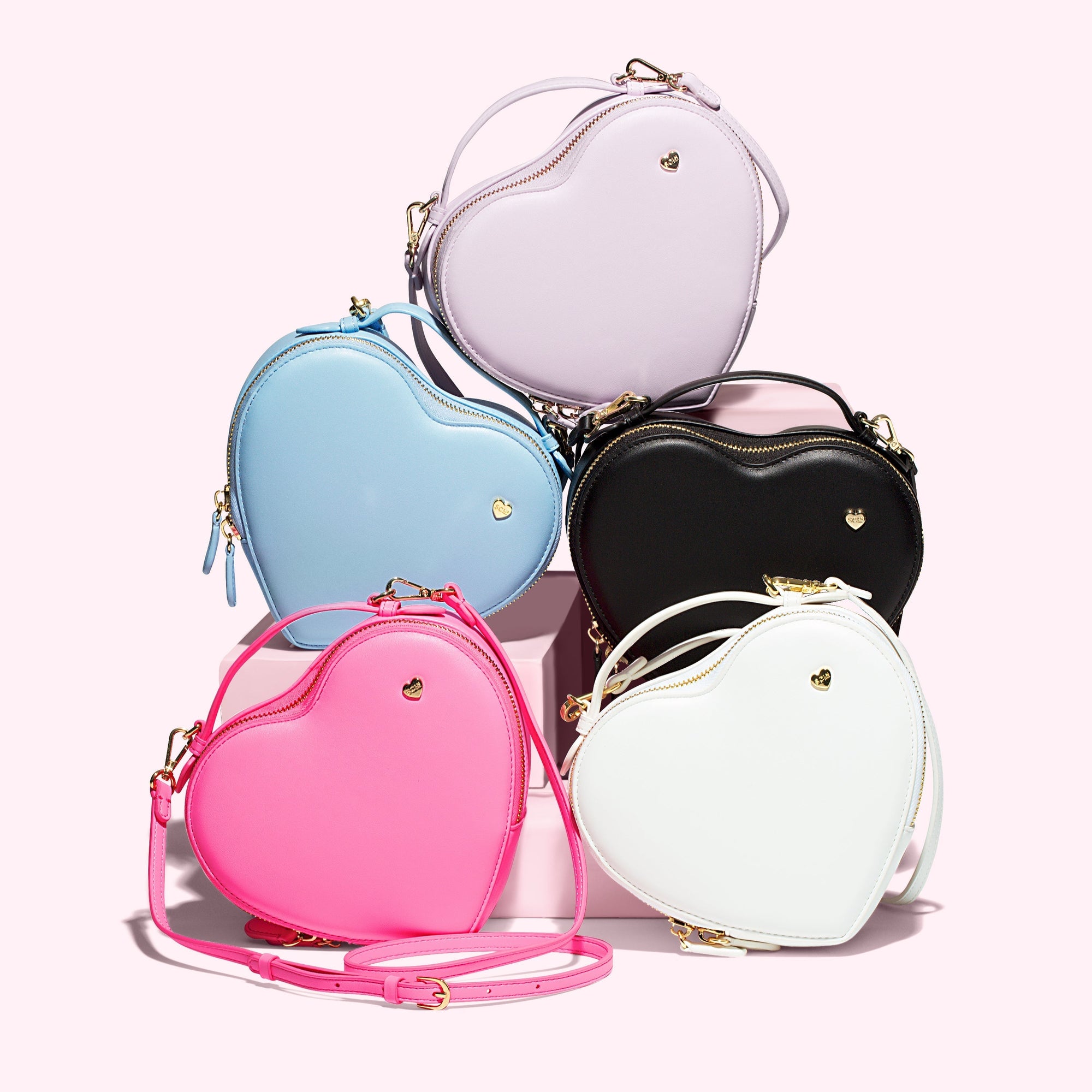 Heart Crossbody Bag | Blanc