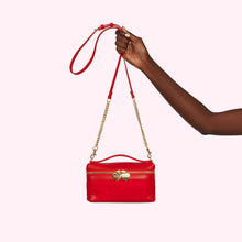 Top Handle Crossbody Bag | Tomato