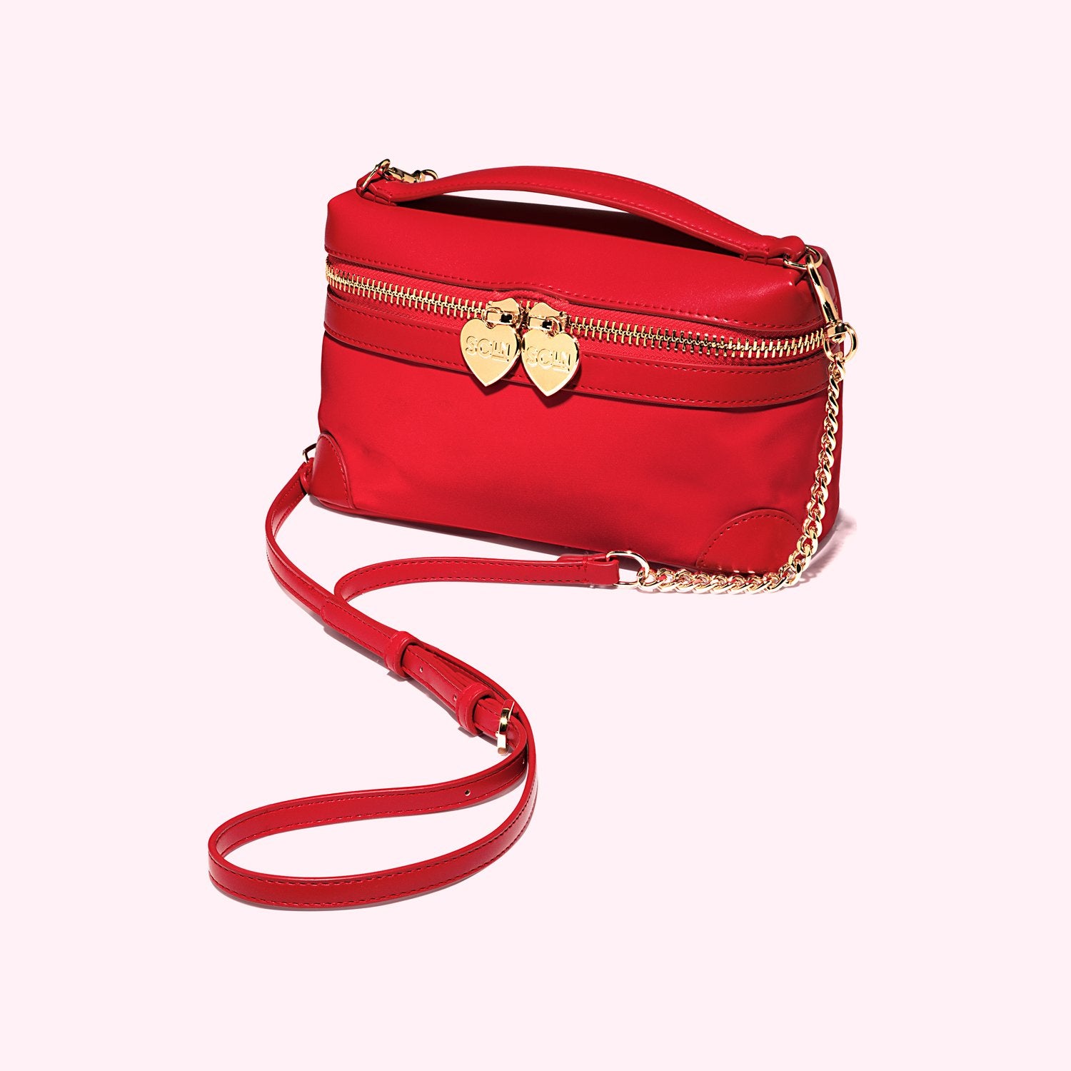 Top Handle Crossbody Bag | Tomato