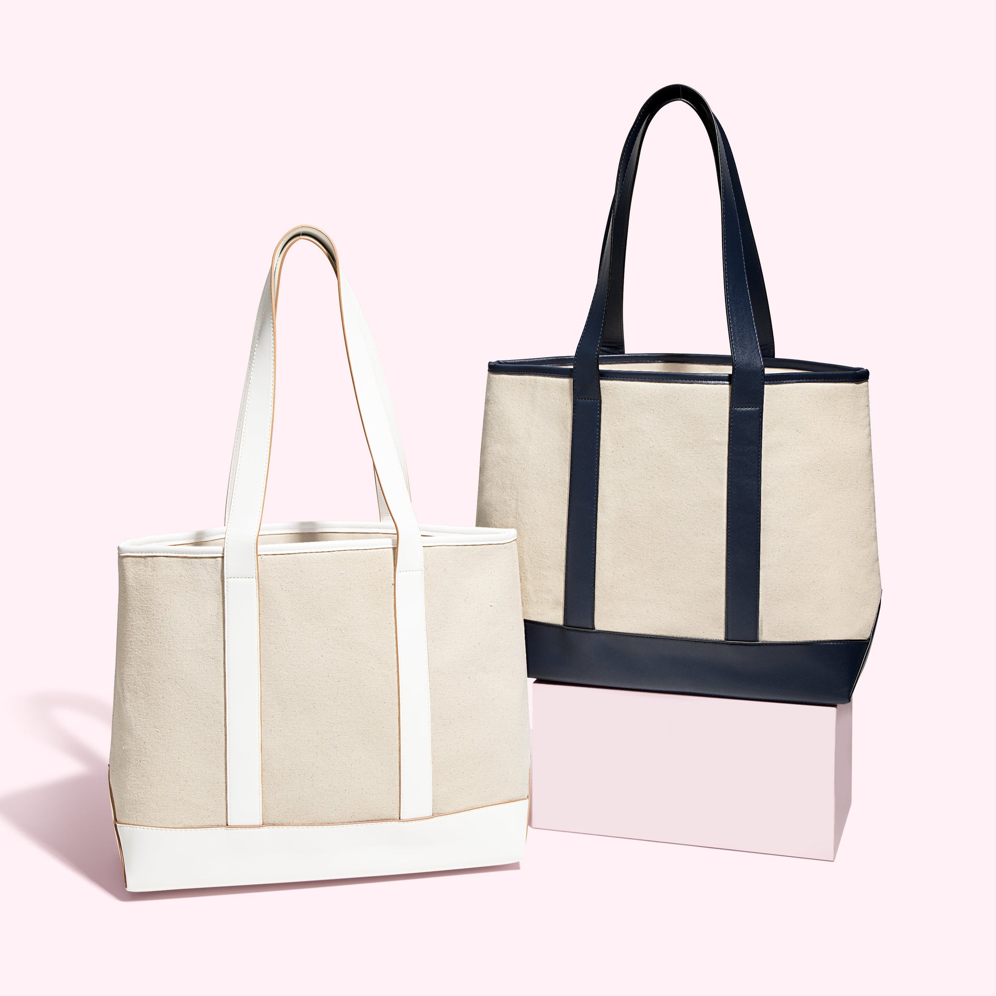 Canvas Tote | Blanc