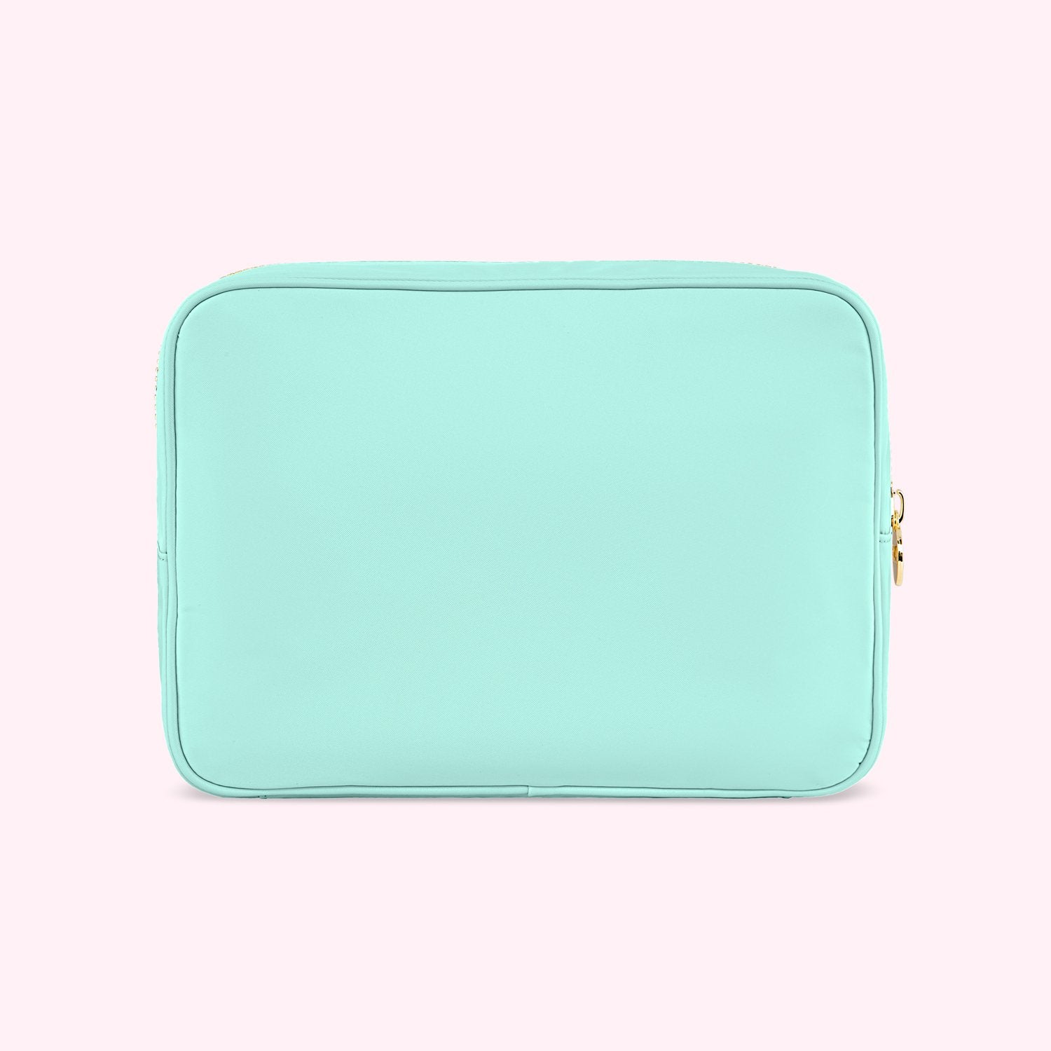 Clear Front Large Pouch | Cotton Candy