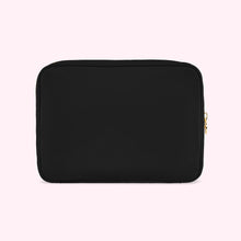 Clear Front Large Pouch | Noir