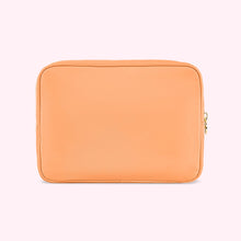 Clear Front Large Pouch | Peach