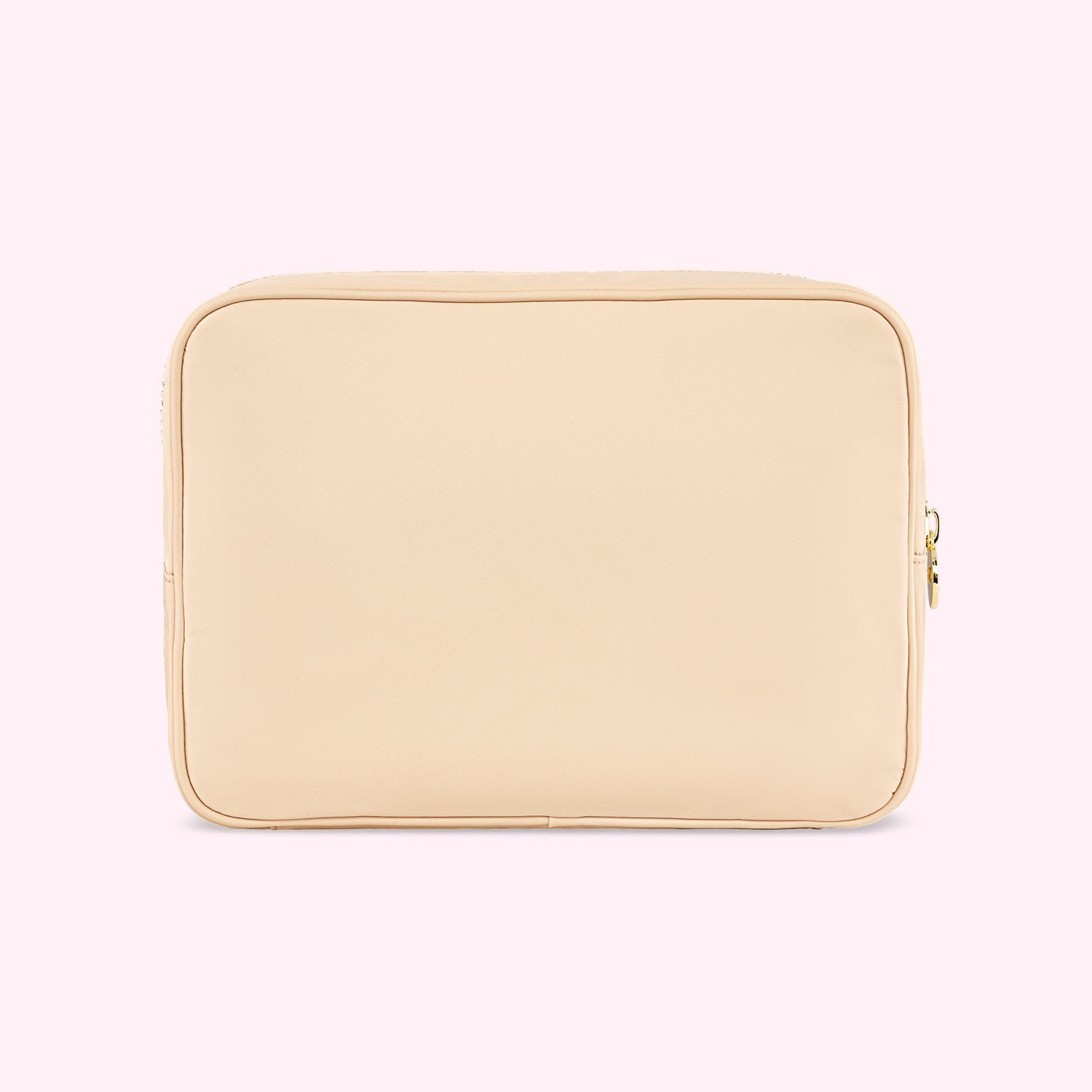 Clear Front Large Pouch | Sand