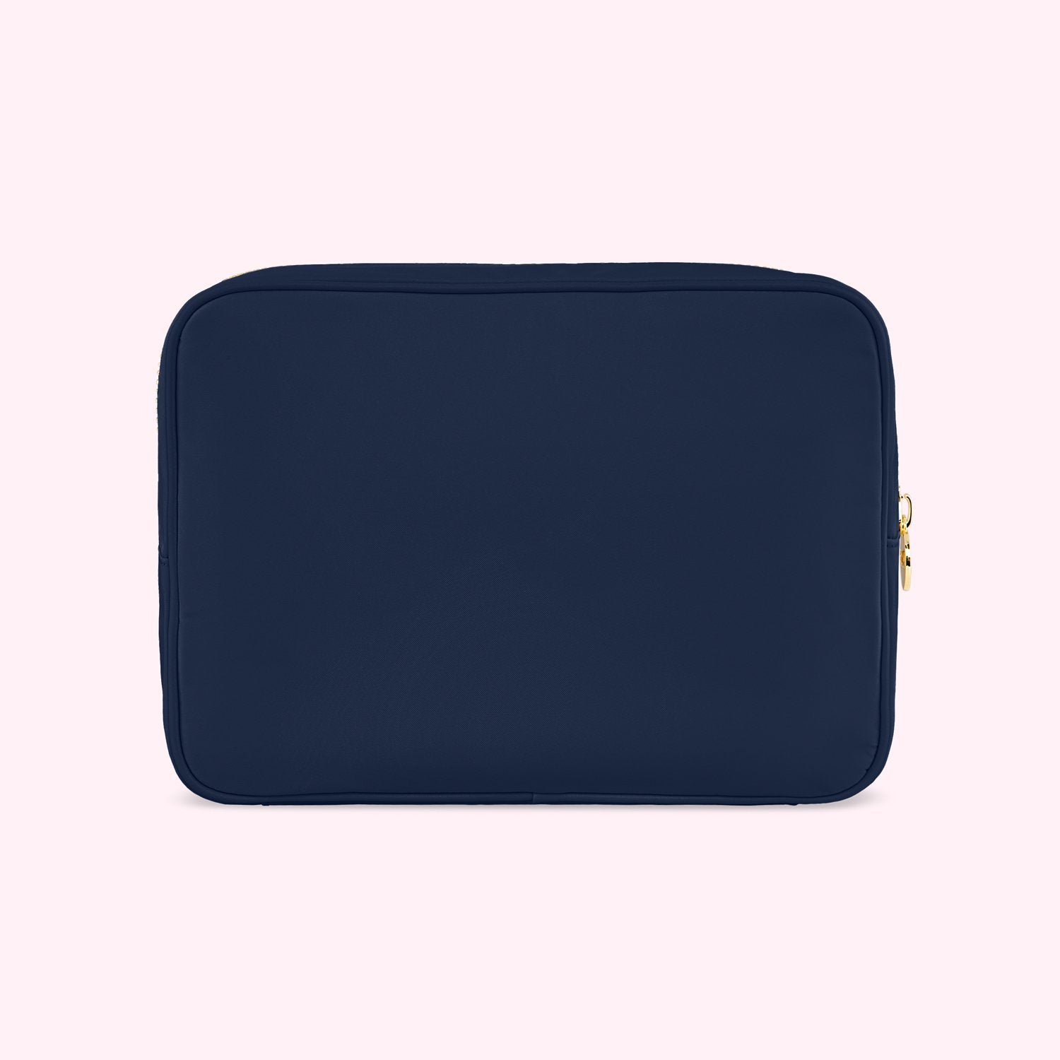 Clear Front Large Pouch | Sapphire