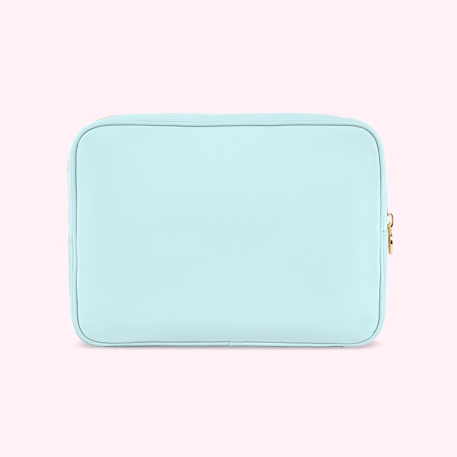 Clear Front Large Pouch | Sky