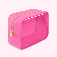 Clear Front Large Pouch | Bubblegum