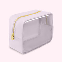 Clear Front Large Pouch | Lilac