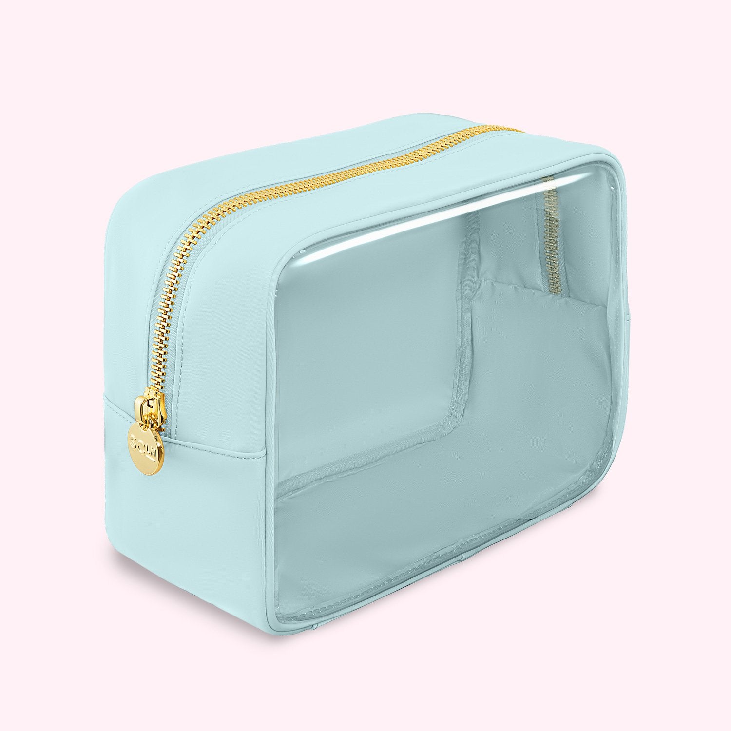 Clear Front Large Pouch | Sky