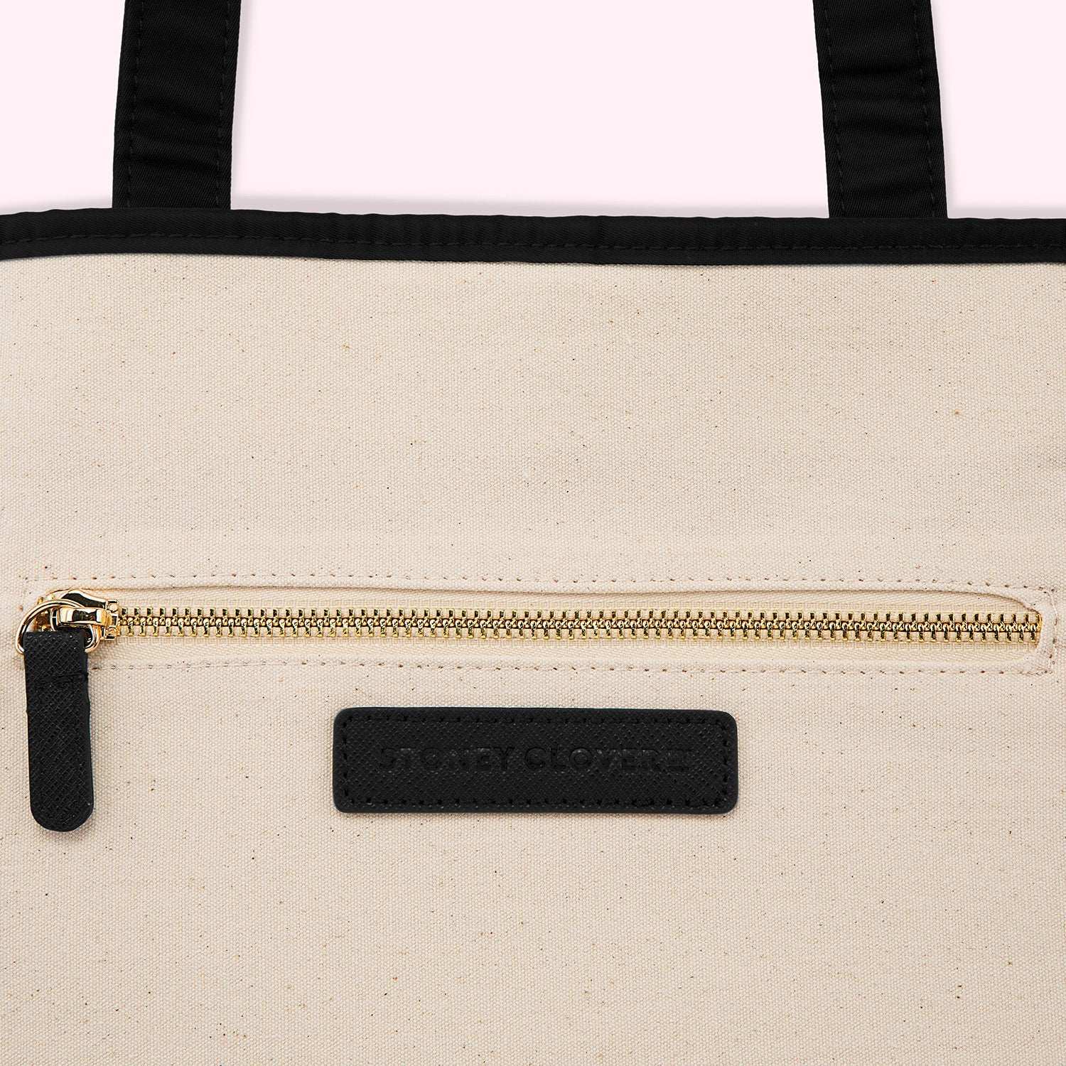 Canvas & Nylon Tote | Noir