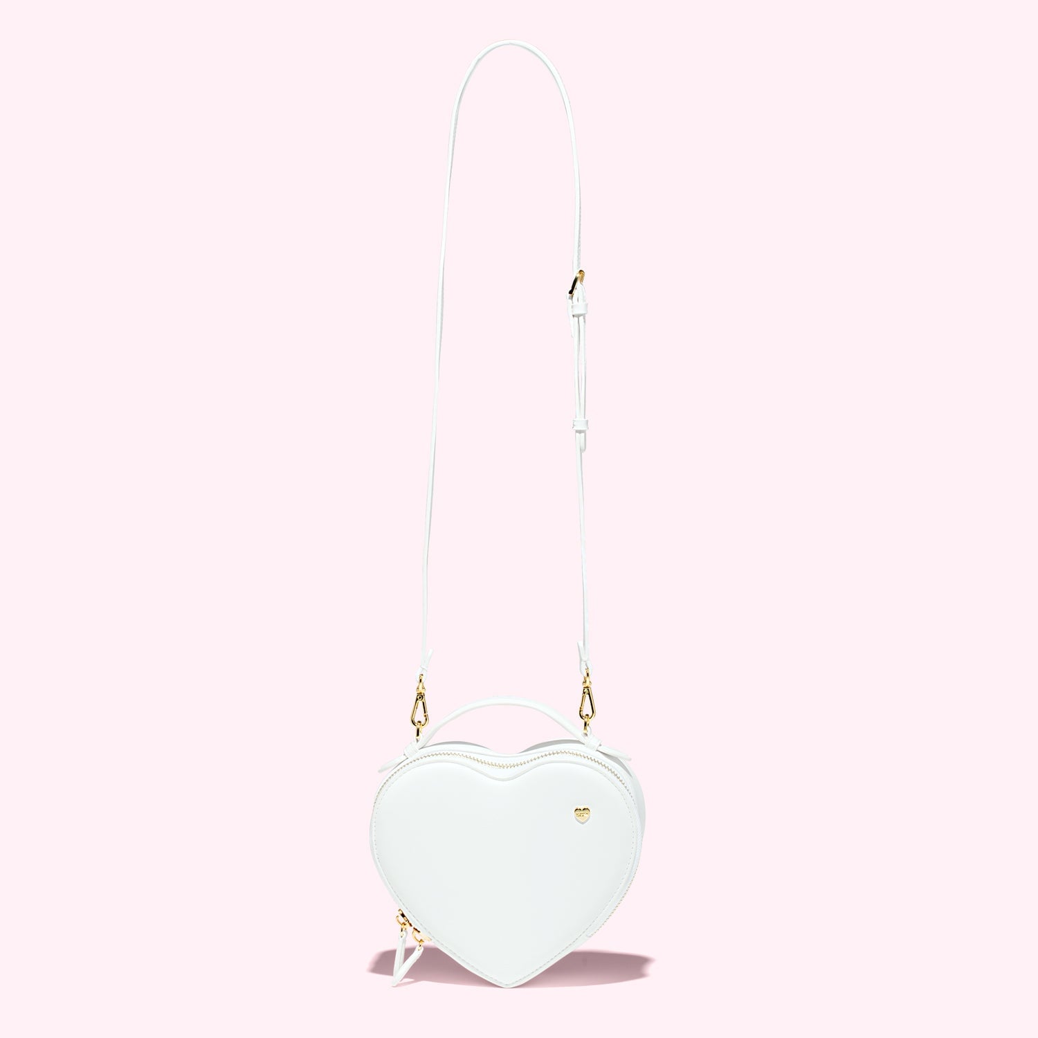 Heart Crossbody Bag | Blanc