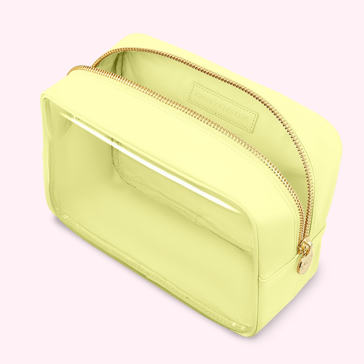 Clear Front Large Pouch | Banana