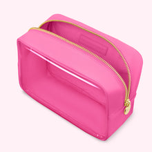 Clear Front Large Pouch | Bubblegum