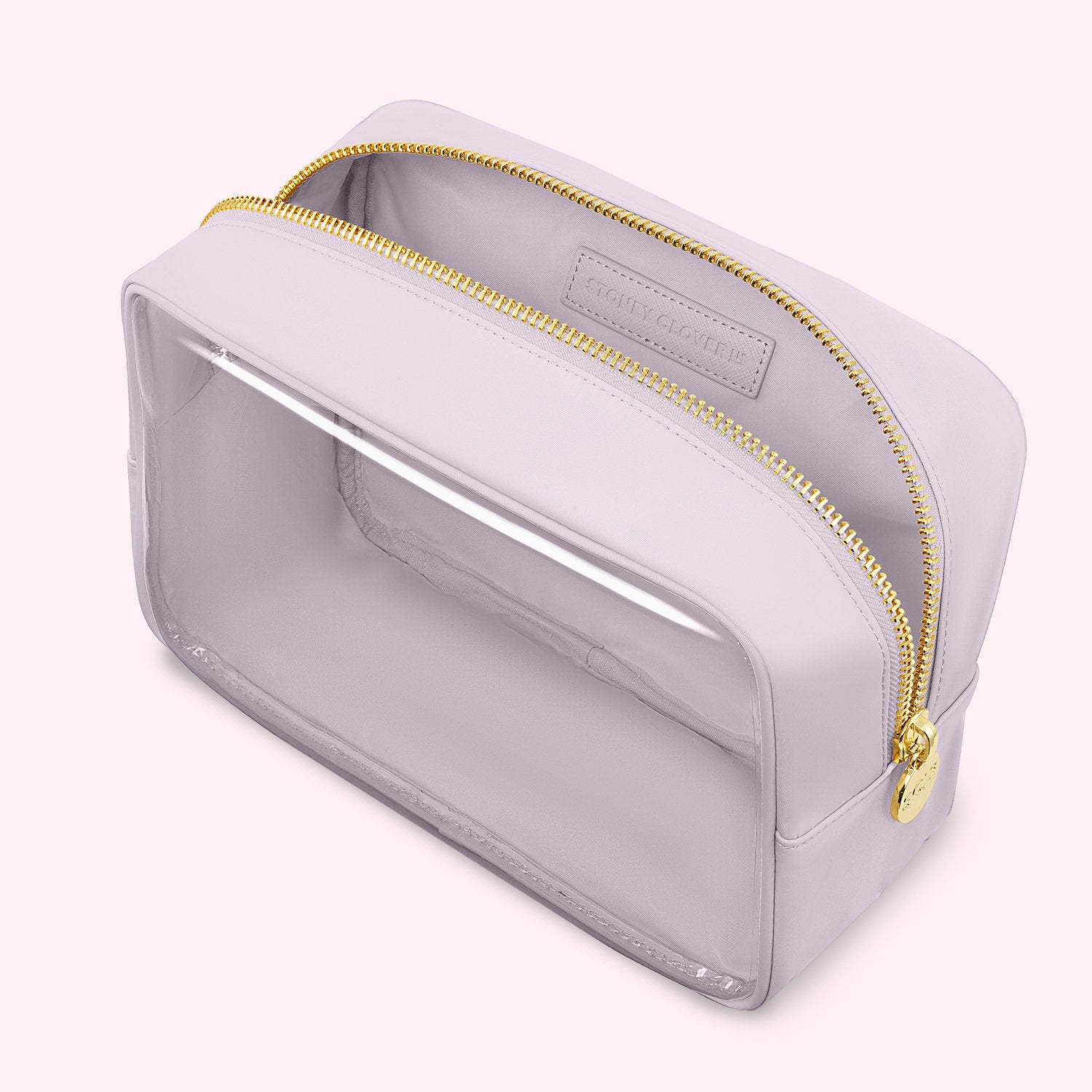 Clear Front Large Pouch | Lilac
