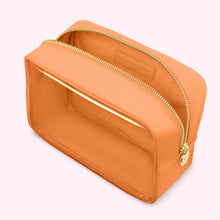 Clear Front Large Pouch | Peach