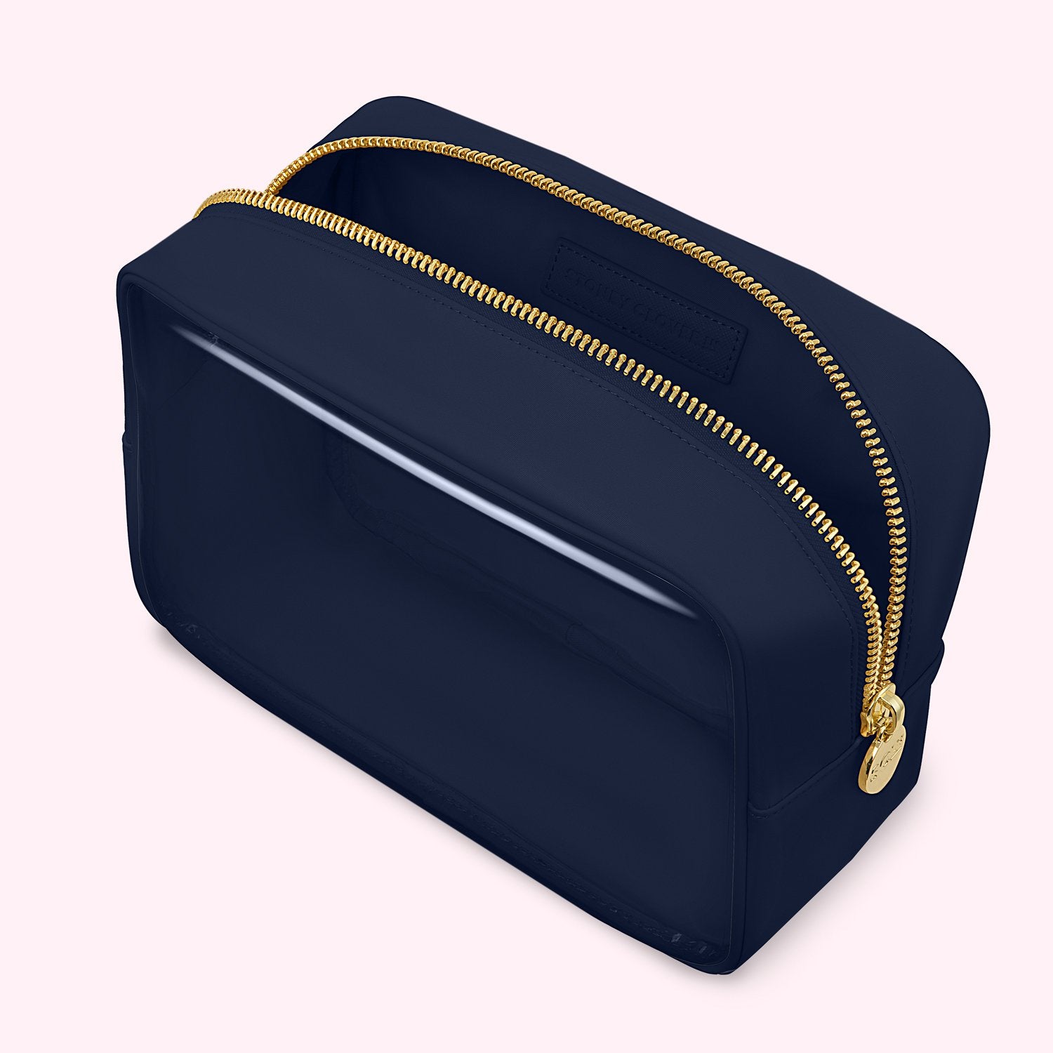 Clear Front Large Pouch | Sapphire