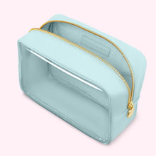 Clear Front Large Pouch | Sky