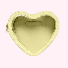Heart Open Top Pouch | Banana