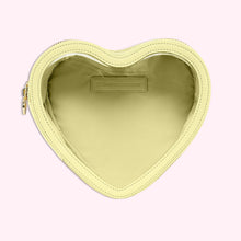 Heart Open Top Pouch | Banana