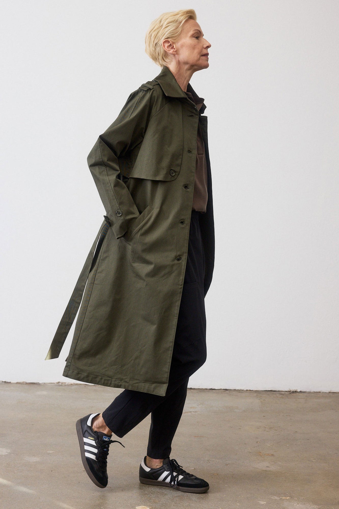 In My Element Trench Coat | Olive