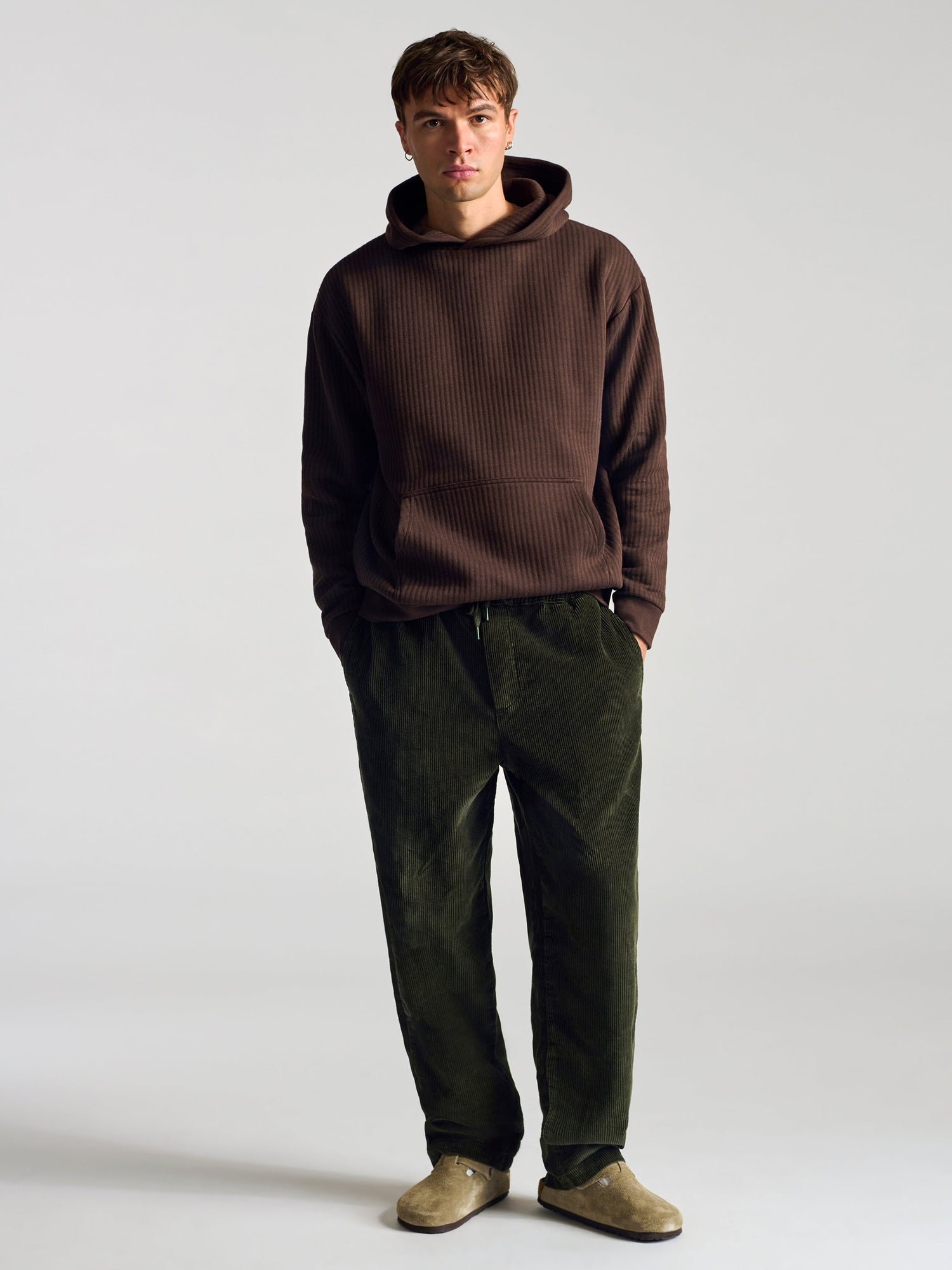 Mens | Cord Pants | Moss