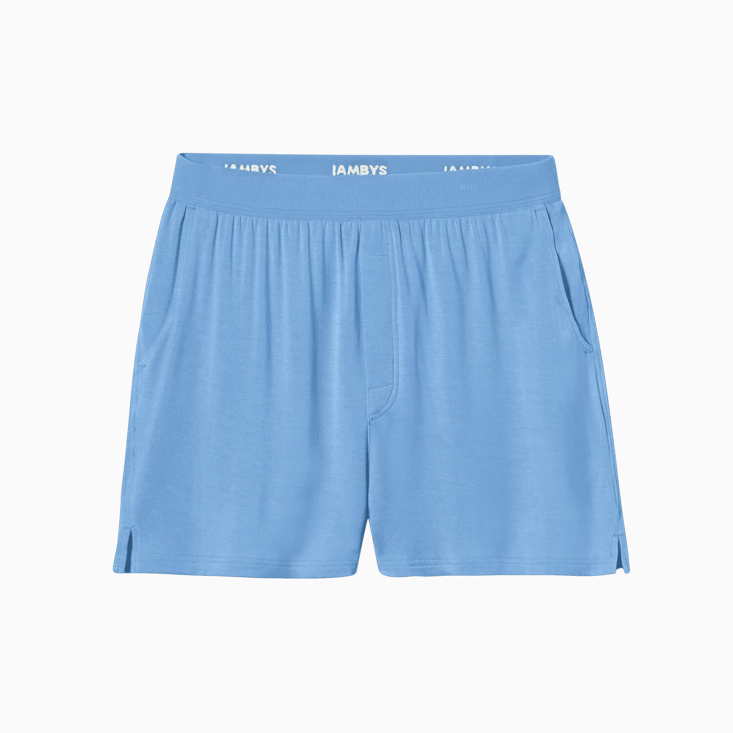 Modal Boxer Lounge Shorts | Boxers with Pockets | Glacier