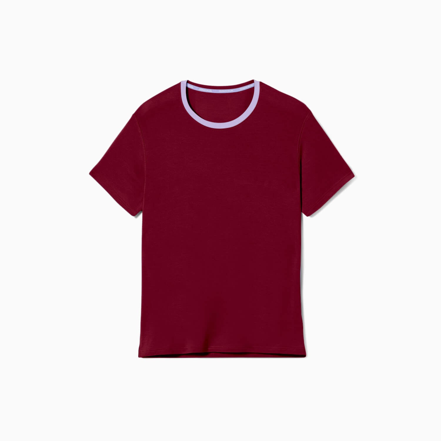 Ultra-Soft French Terry Tee | Cabernet/Lavender