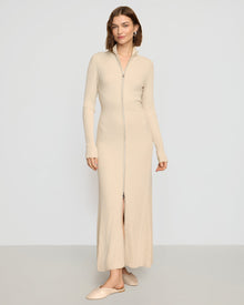 Helena | Janne Two-Way Zip Sweater Dress in Size Small
