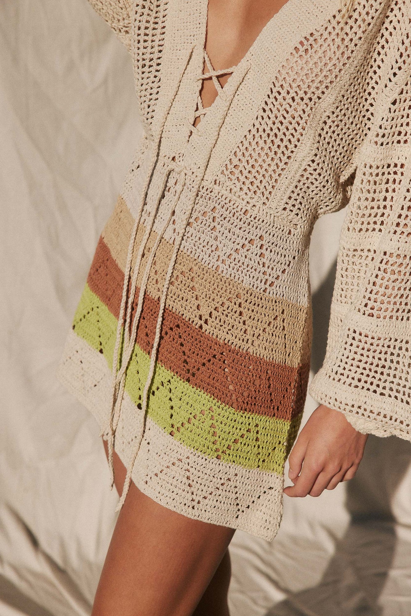 Palermo Mini Dress | Coastal Sand