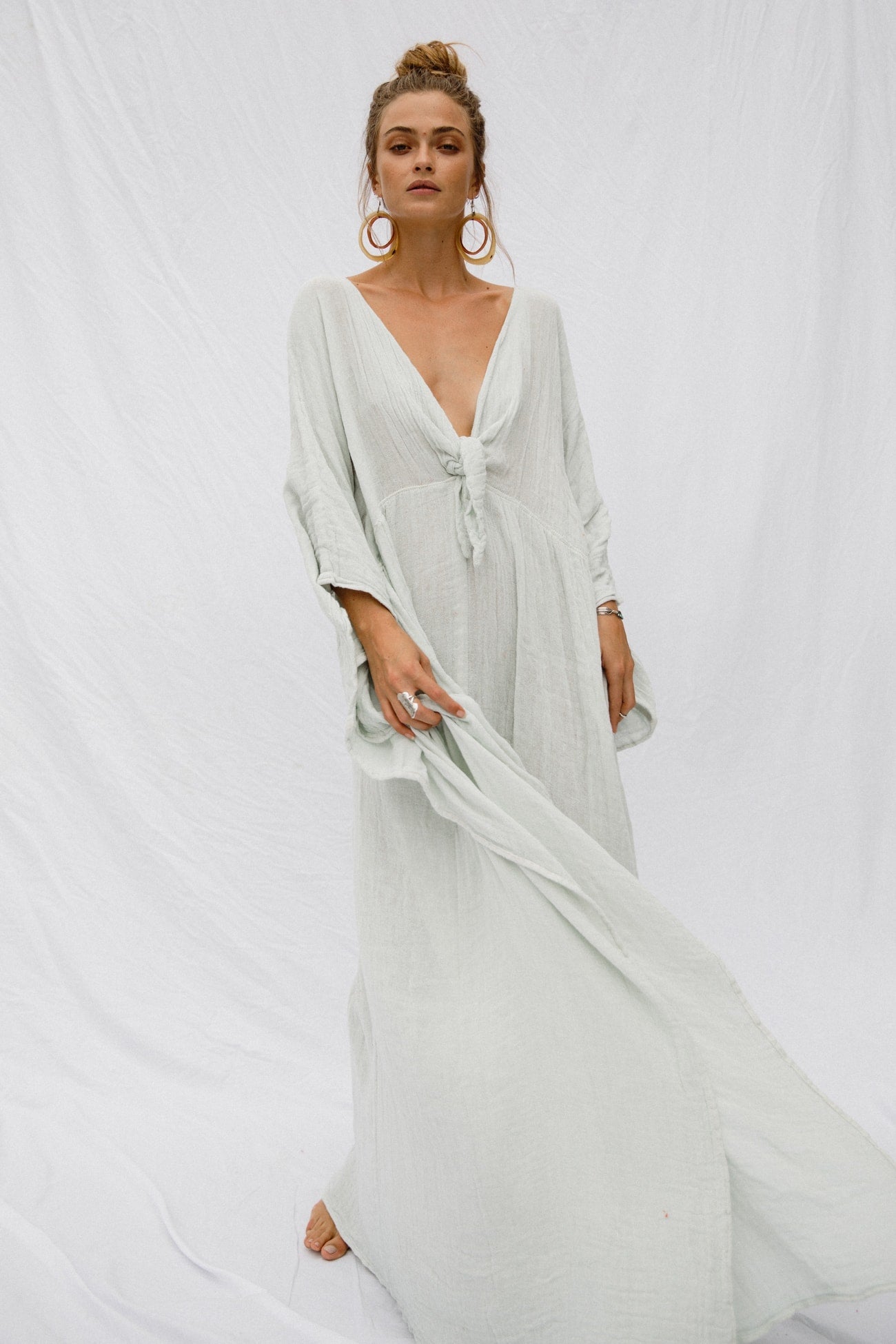 Sorrento Kaftan | Light Sky Blue