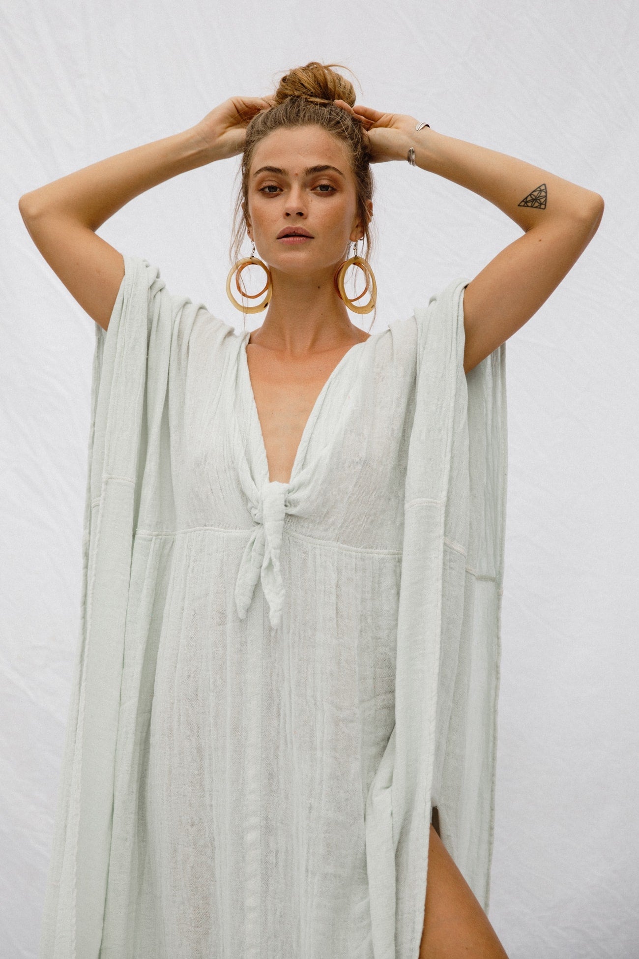 Sorrento Kaftan | Light Sky Blue