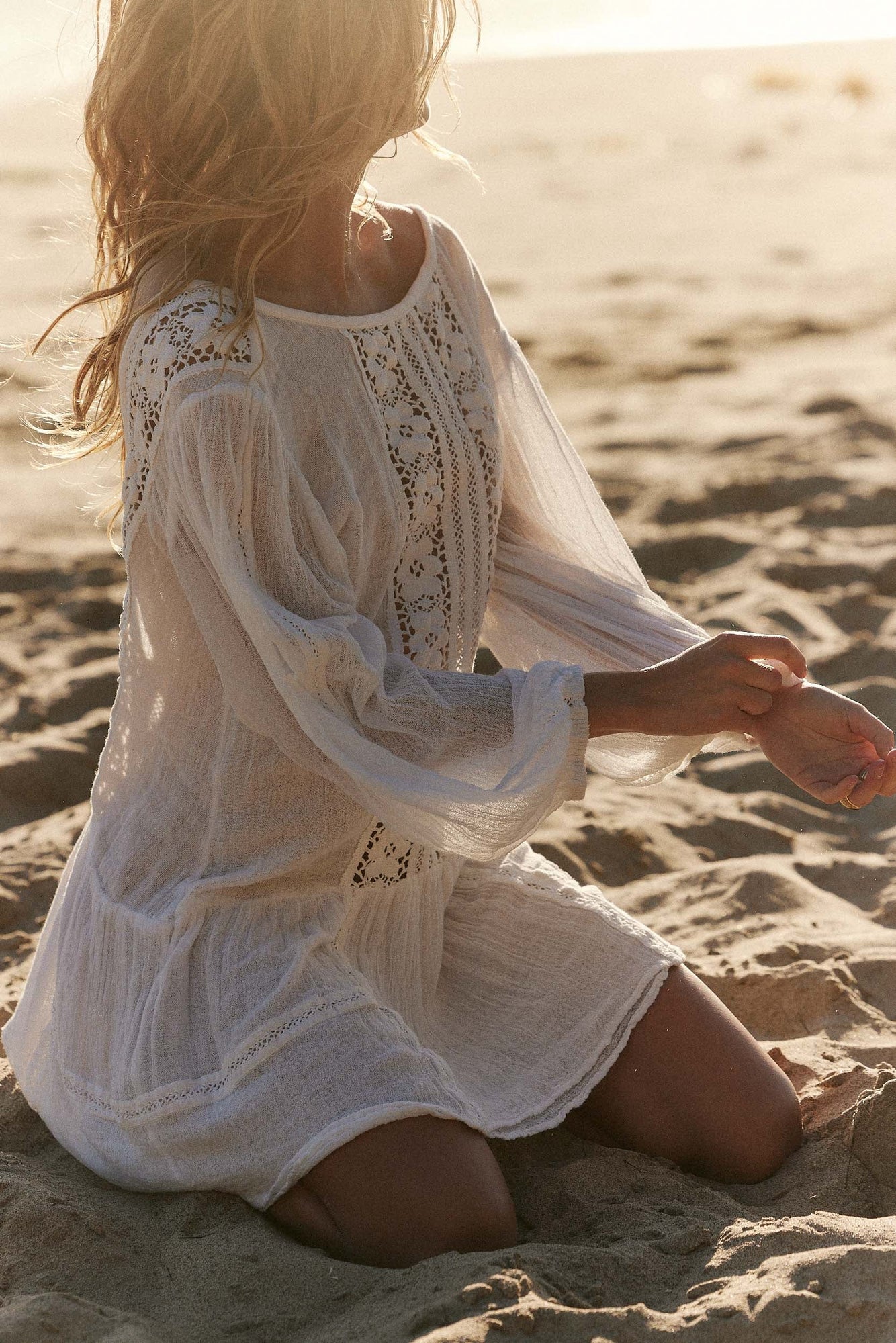 Star Crossed Tunic | White