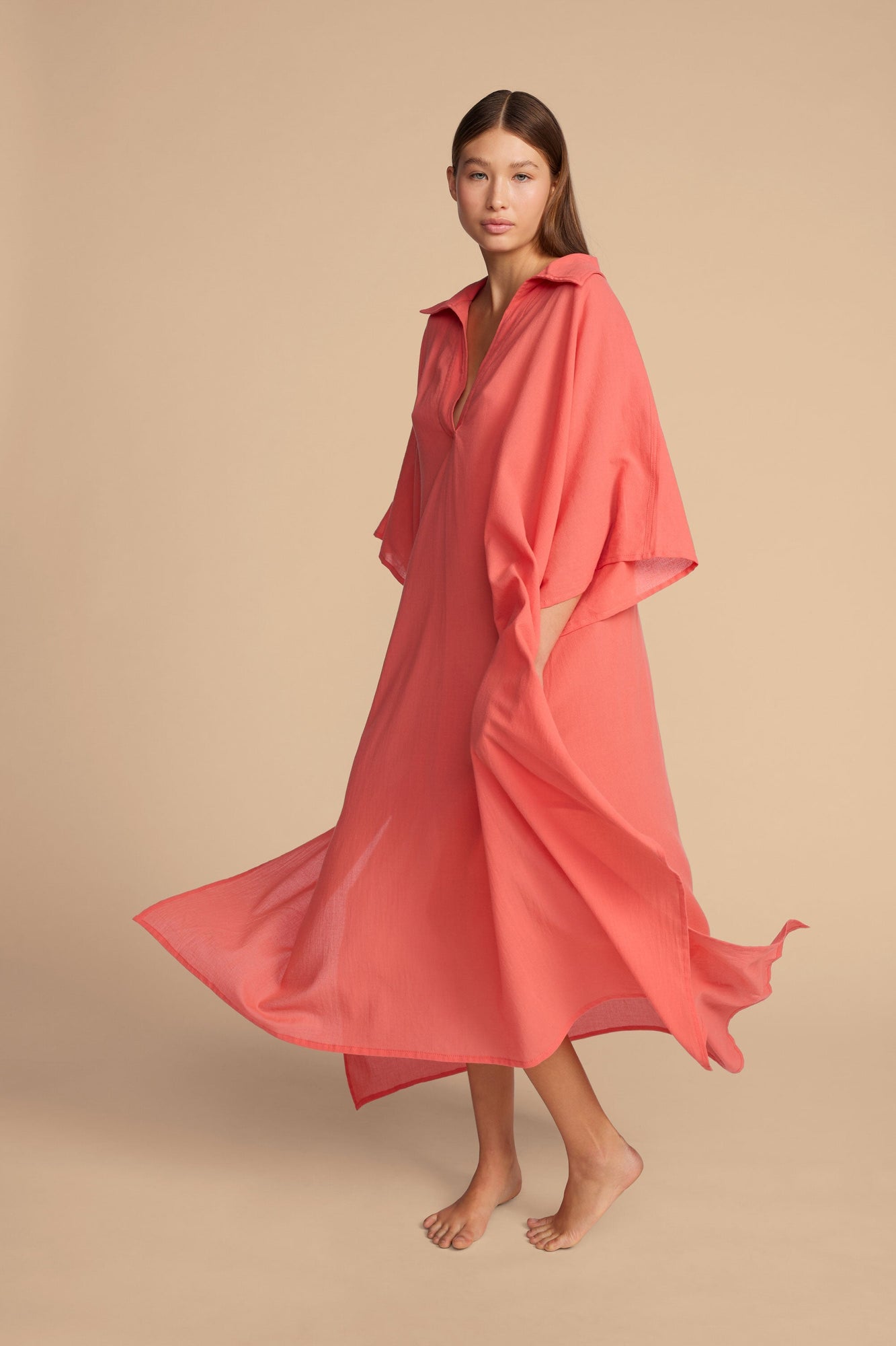 June Caftan | Papaya