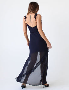 Just like Heaven Maxi Dress | Navy - Maxi Dress