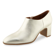 Melina | Gold Metal Leather