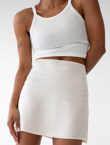 Kerrigan Mini Skirt | Ivory