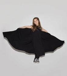 Kid | Maxi Balloon Dress | Black