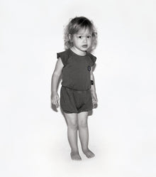 Kid | Dyed Yoga Overall | Rusty Green