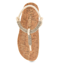 Leve Sandal Footbed | Crystal/Champagne