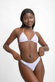 Women | Martini High Rise Cheeky Bottoms | Lavender Jacquard