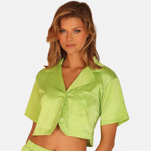 LEMONGRASS Crop Shirt - Shirt | OW Collection
